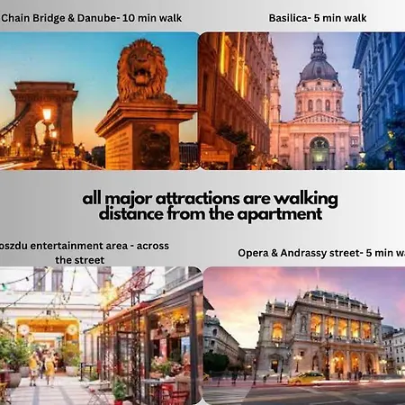 Apartament Lux Downtown Budapesta